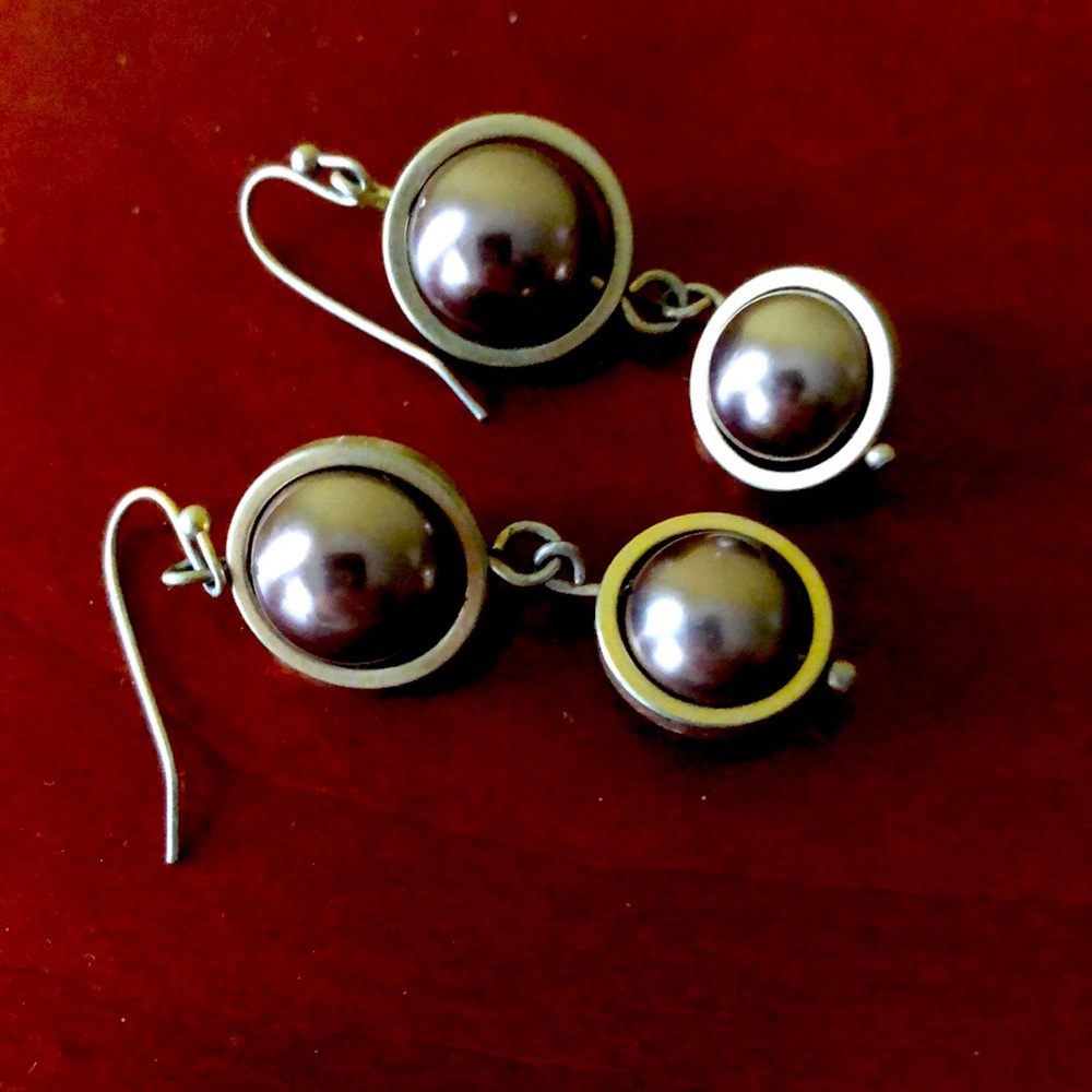 Lia Sophia Cafe Au Lait Earrings
